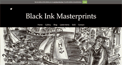 Desktop Screenshot of blackinkprints.com